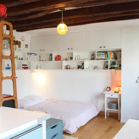 Bright And Quiet 25 M Apartment Paris