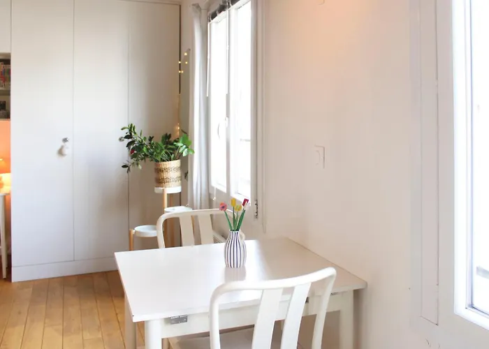 Bright And Quiet 25 M Apartment Paris
